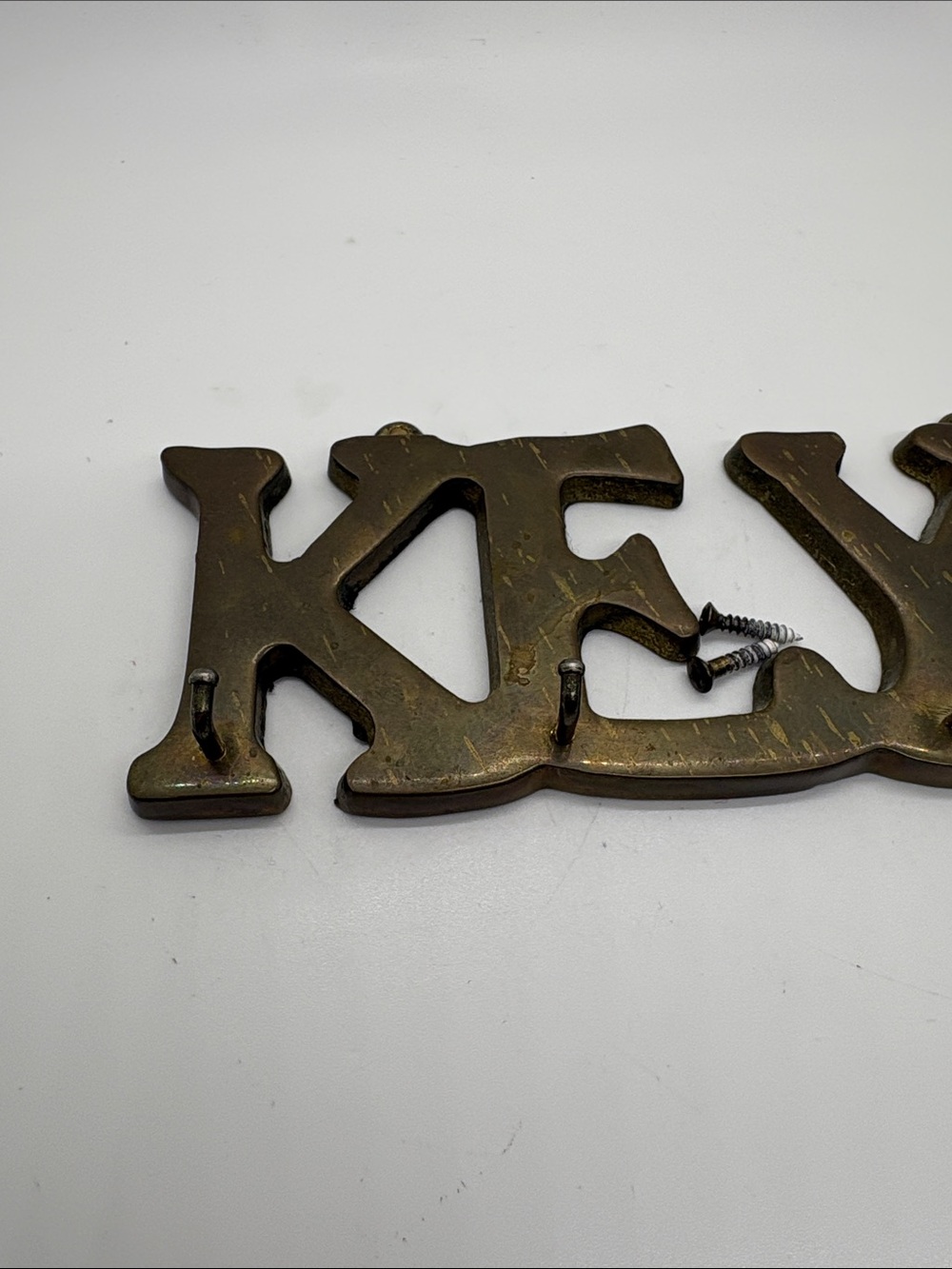 Brass Keys Wall Hook Rack - Picture 3 of 4